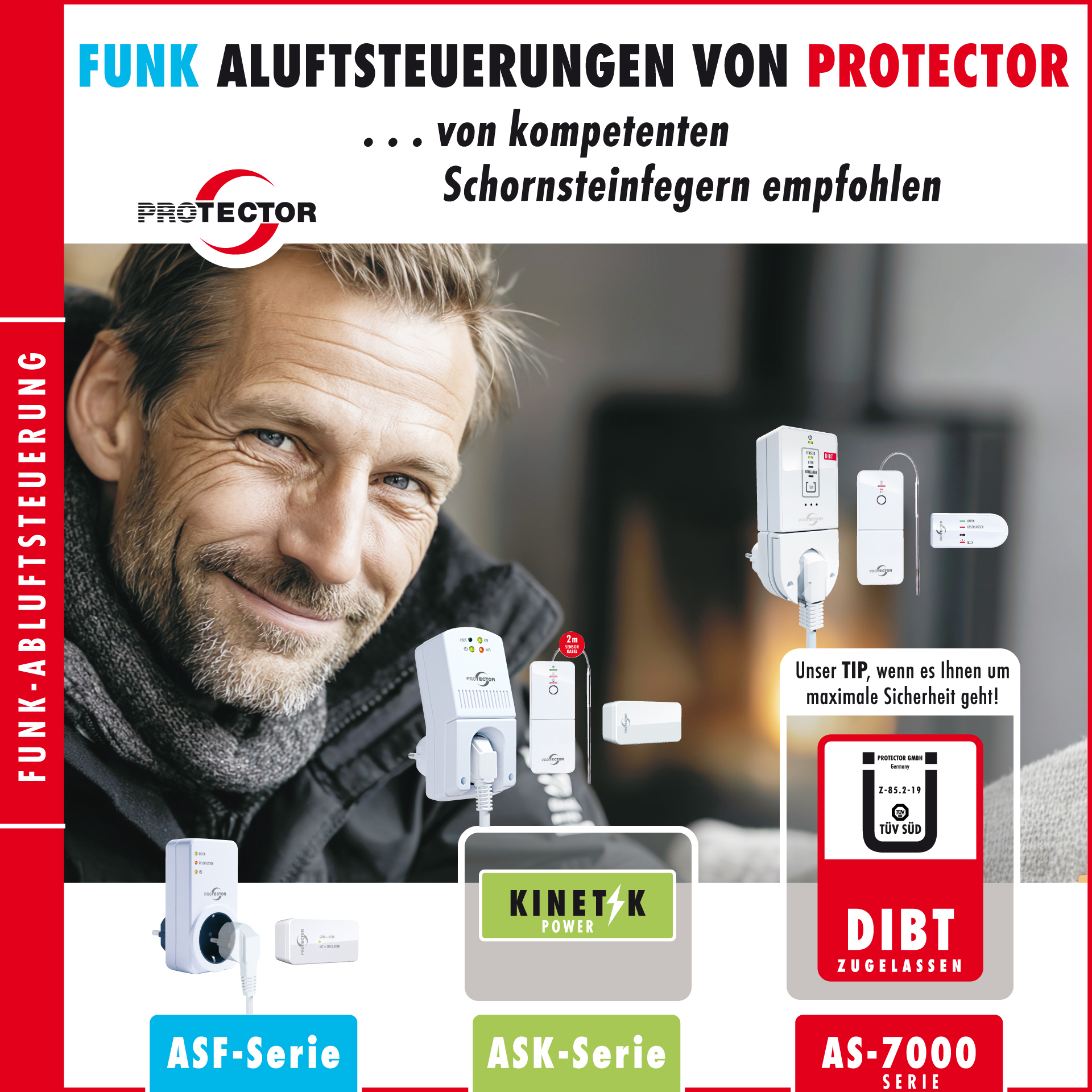 Funk-Abluftsteuerung Premium AS-7040 DIBT Funk-Abluftsteuerung Premium AS-7040 DIBT